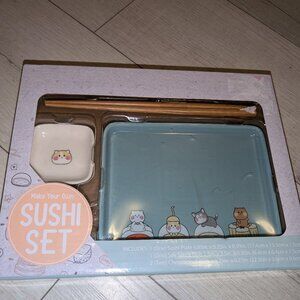 Make your own Sushi Set  - Anime Cat Theme - New in Box